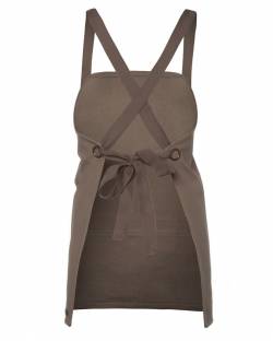Cross Back Canvas Apron, Without Ties